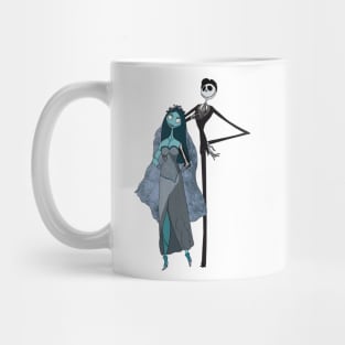 Jack and Sally Halloween Mug